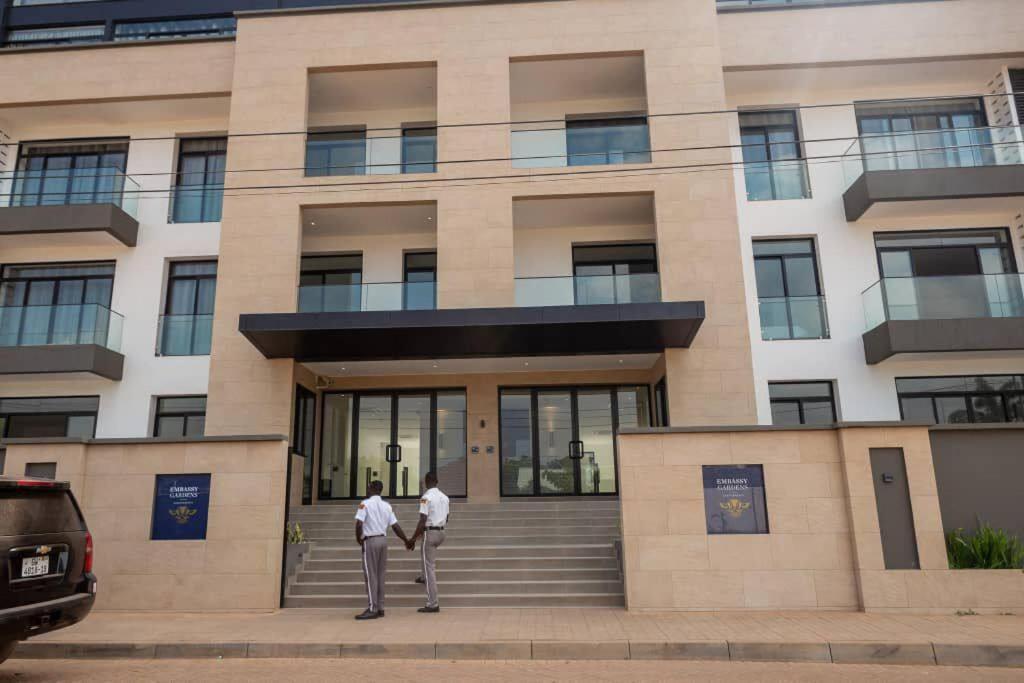 Skyline 1 Bed, Loft 2 @Embassy Gardens Apartment Accra Exterior photo